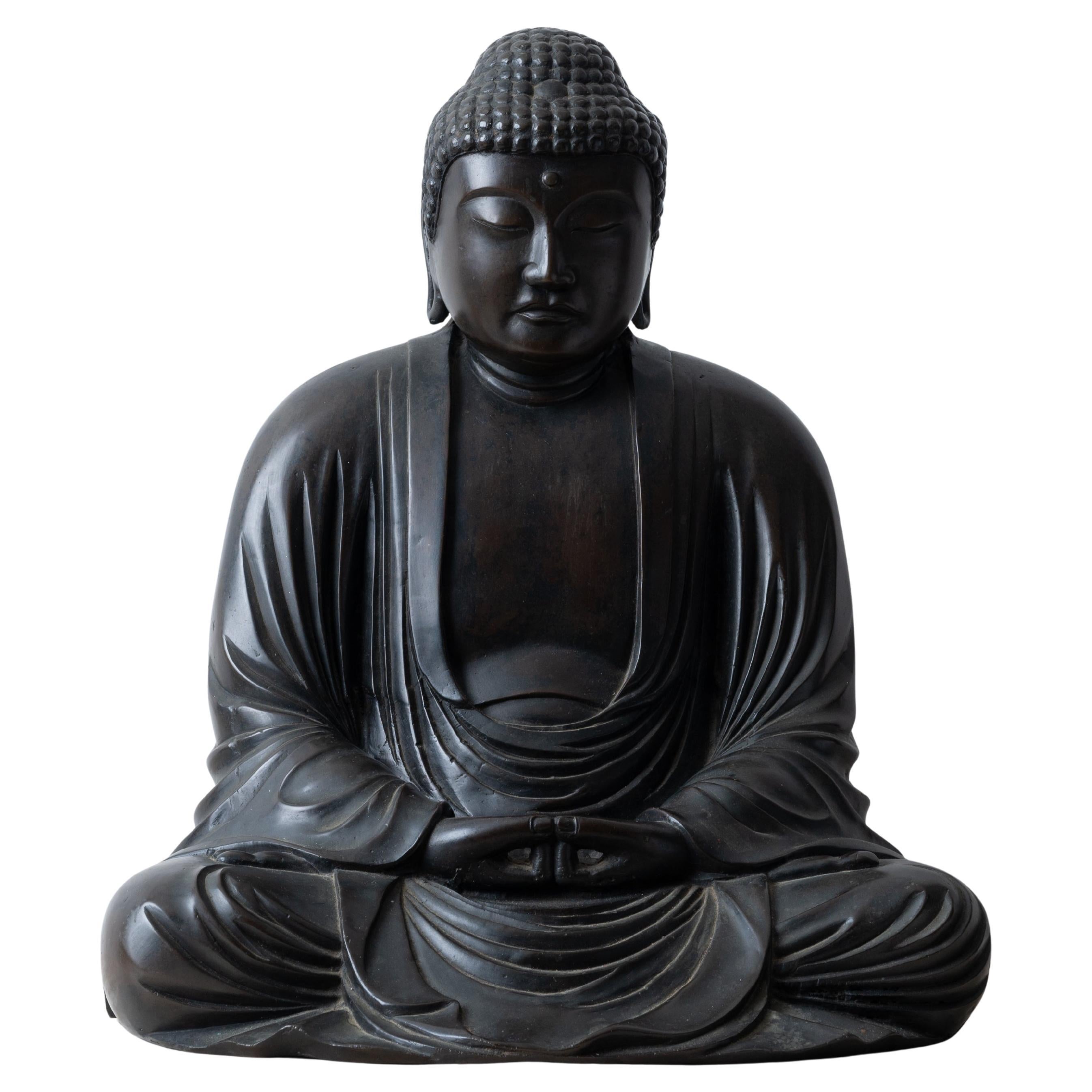 A Japanese Bronze Buddha