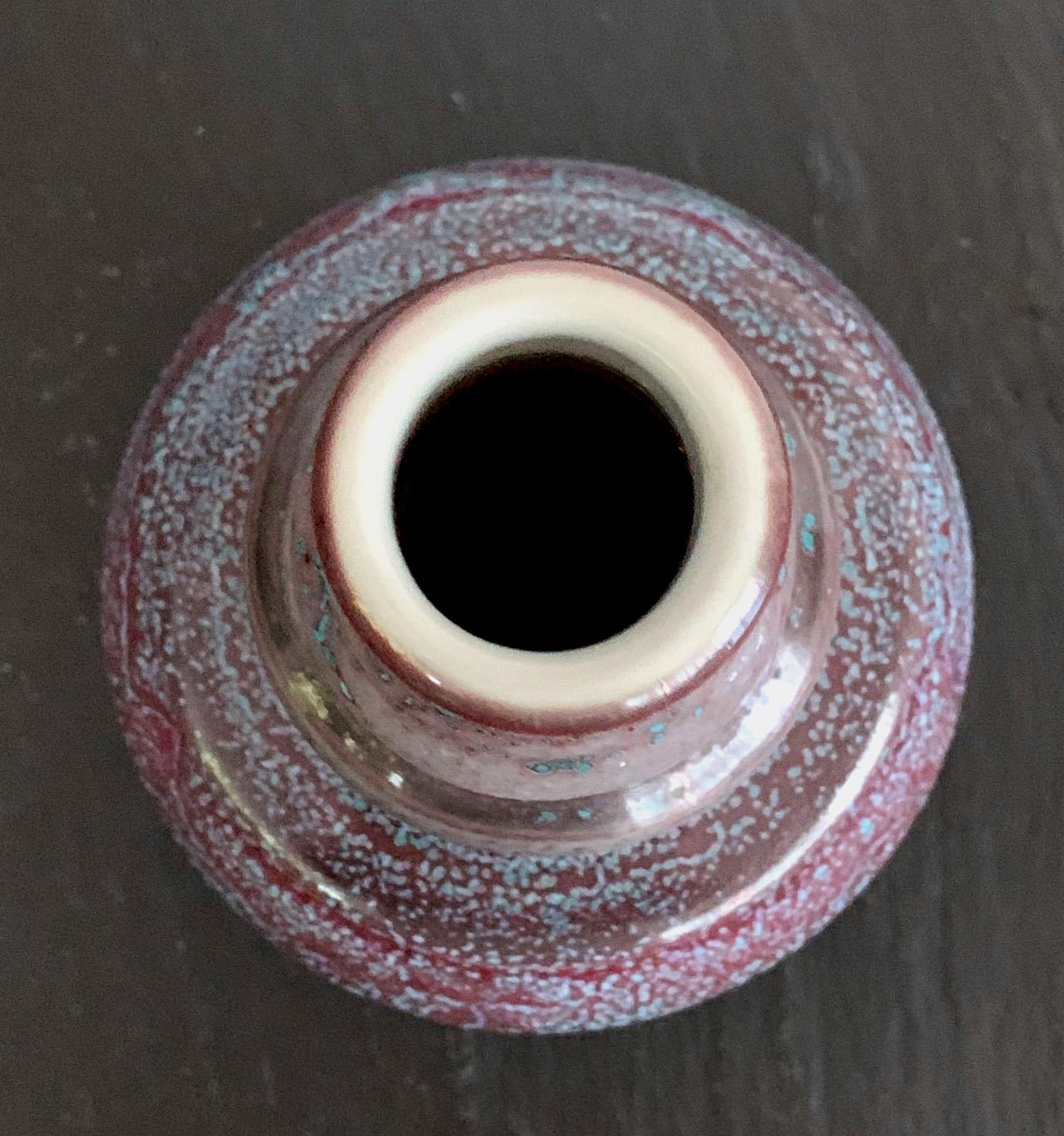 Vaso asiatico in ceramica Studio Pottery In condizioni buone in vendita a Atlanta, GA