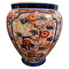 A Japanese Floral Imari Jar, 19th Century