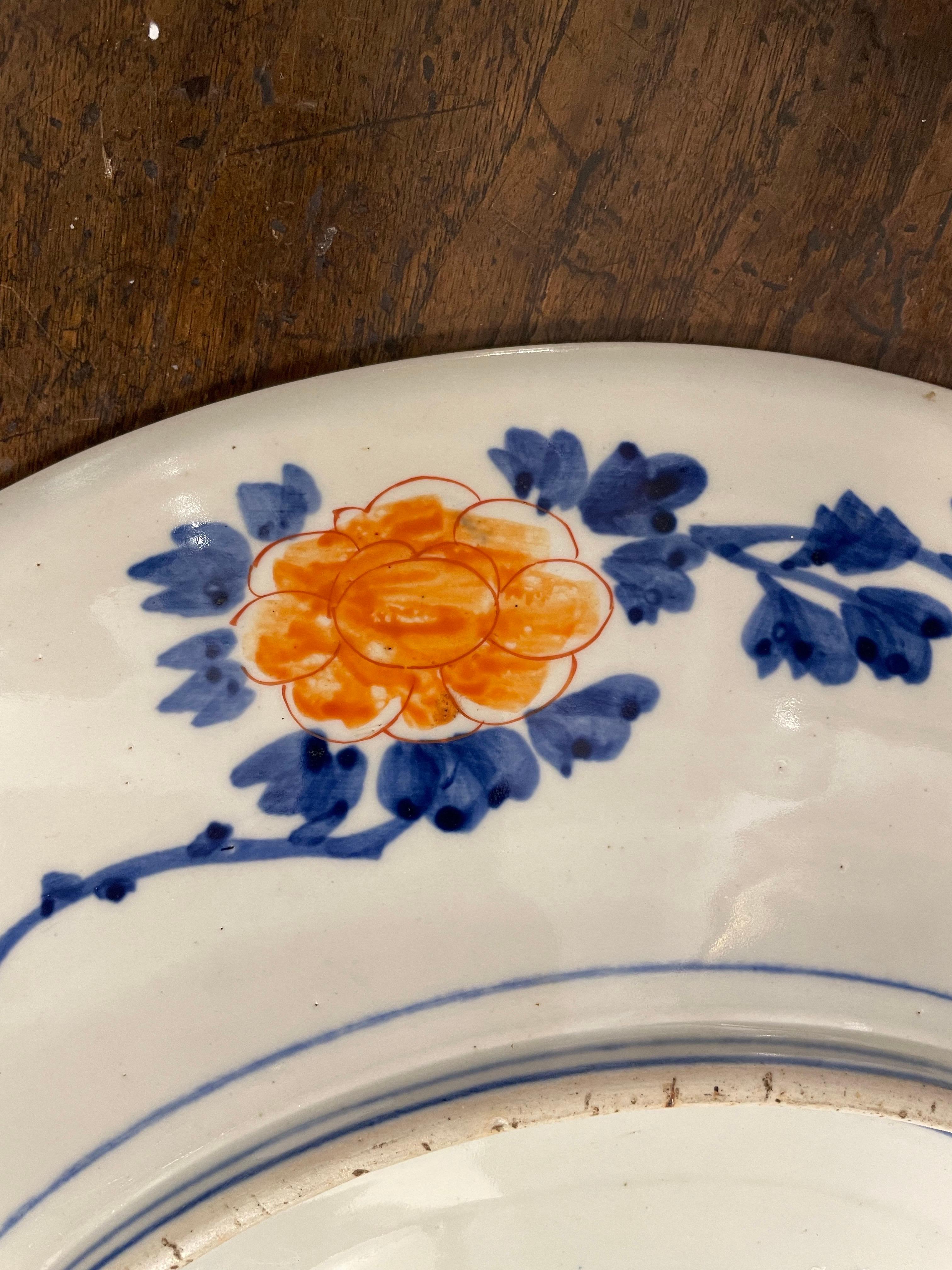Hand-Crafted A Japanese Imari Charger, 19th Century For Sale