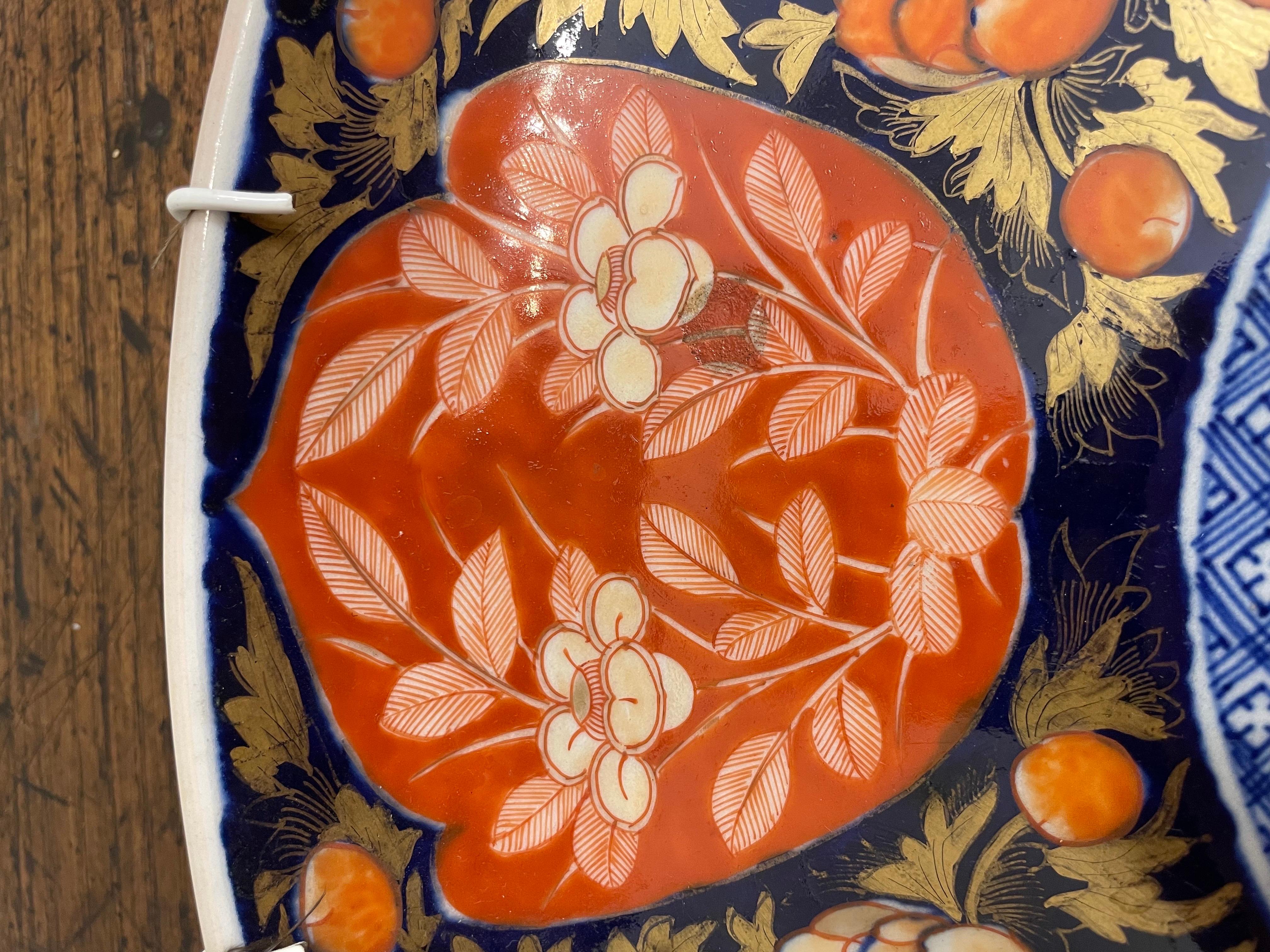 Hand-Crafted A Japanese Imari Charger, 19th Century For Sale