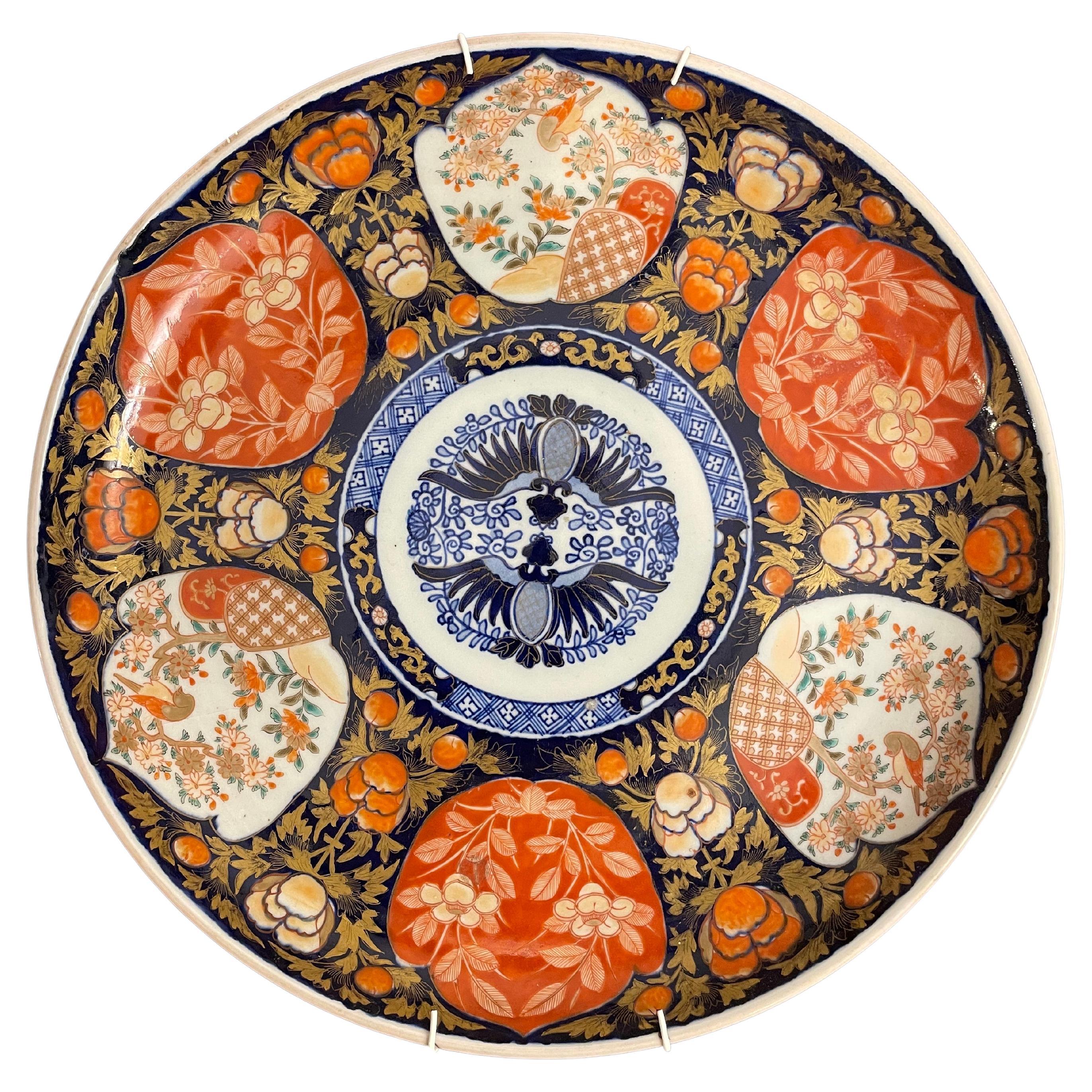 A Japanese Imari Charger, 19th Century