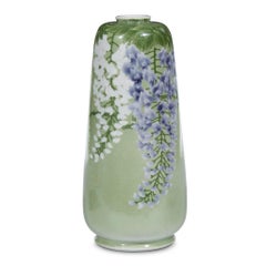 Japanese Porcelain Vase by Makuzu Kozan Meiji Era