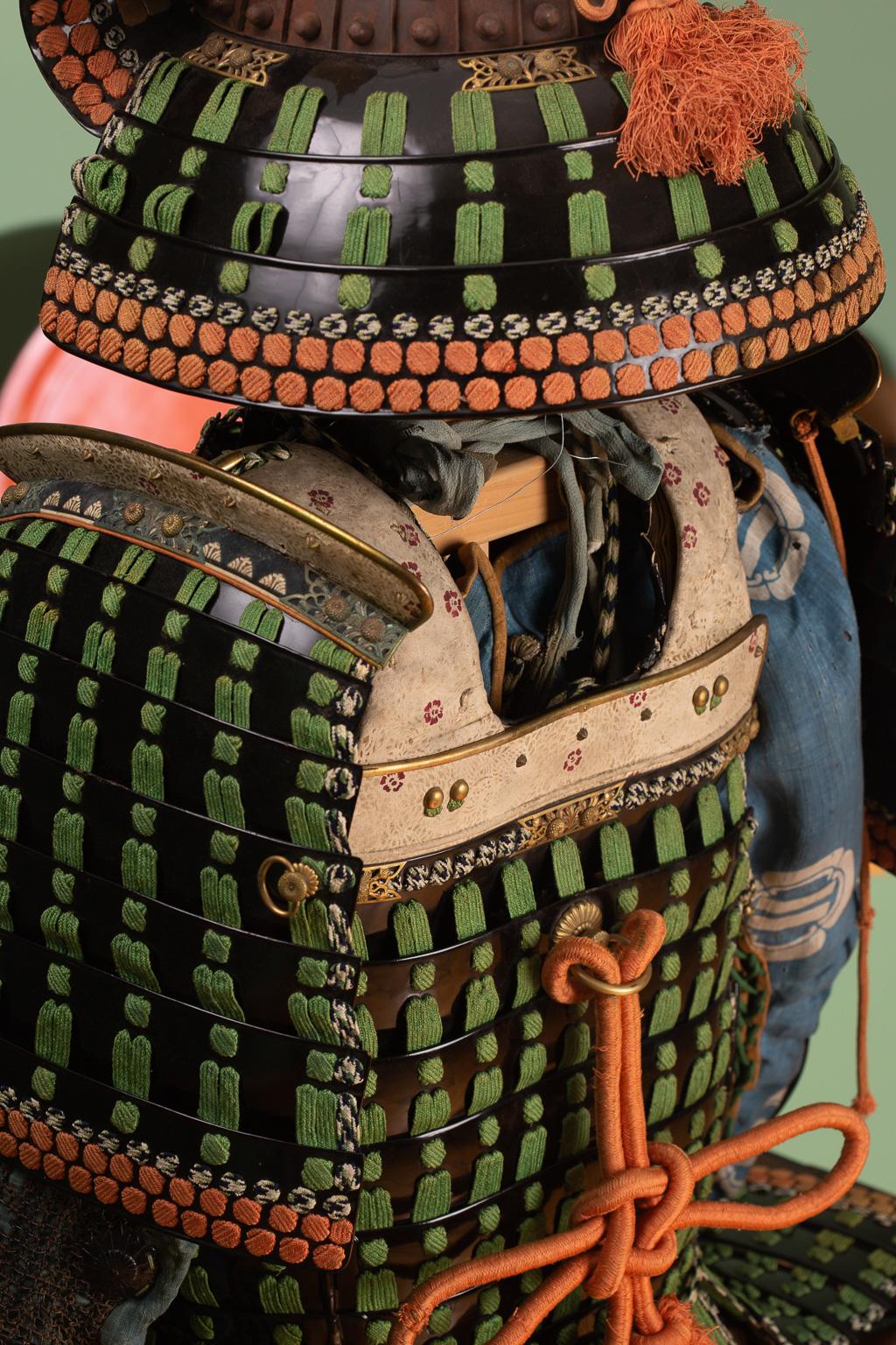 Japanese Samurai Armor with a Mogami Type Cuirass, 19th Century 4