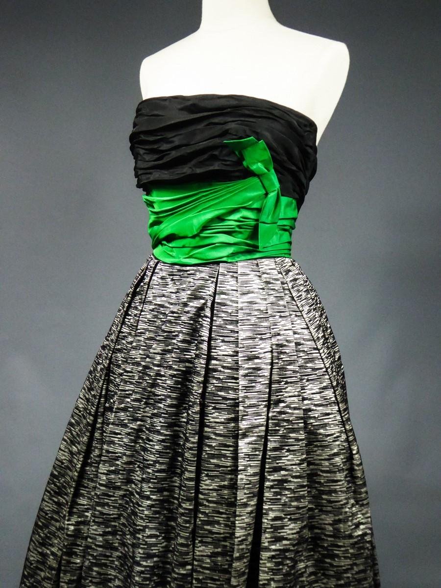 Jean Allen Abendkleid London ca. 1955/1960 im Angebot 8