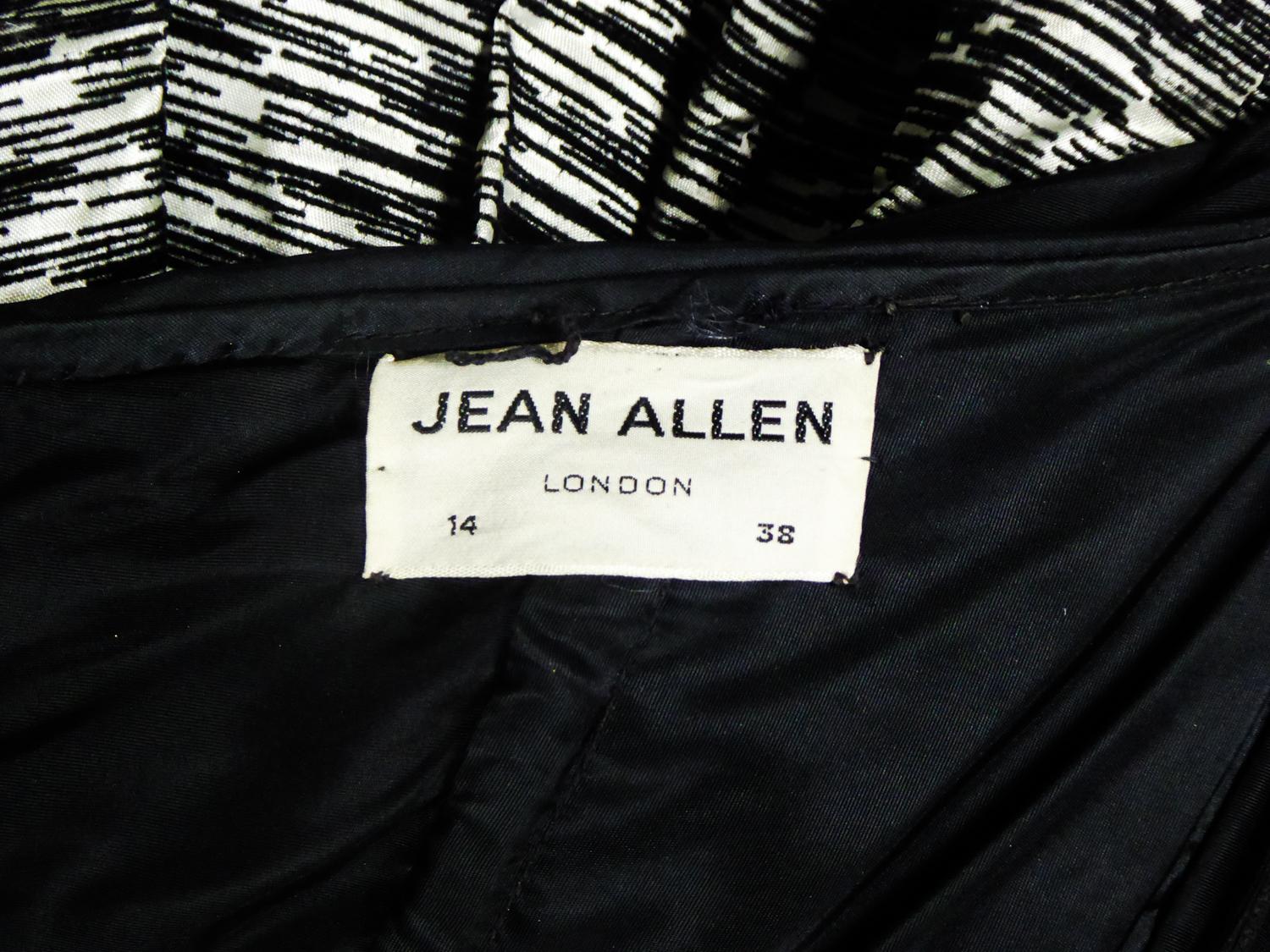Robe de soirée A Jean Allen, Londres, circa 1955/1960 Bon état - En vente à Toulon, FR
