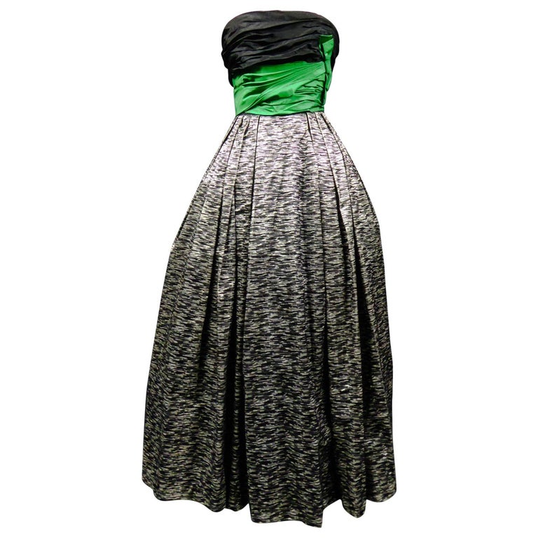 A Jean Allen Evening Dress London Circa 1955/1960 For Sale at 1stDibs