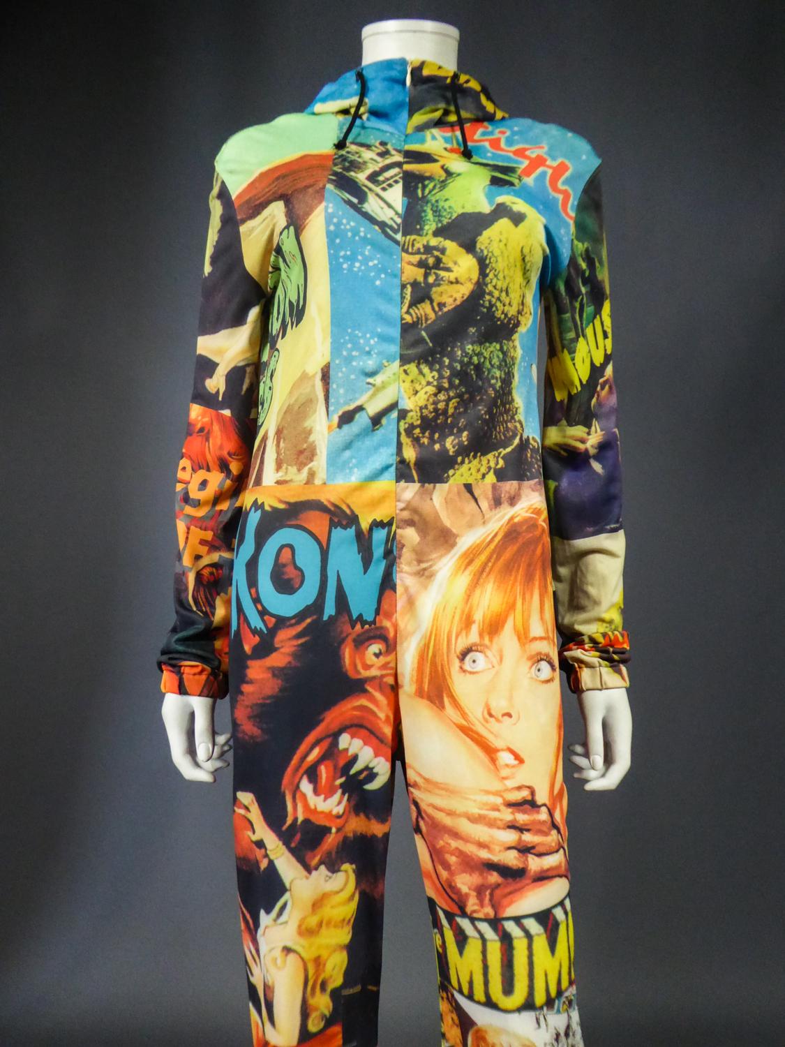 A Jean Charles de Castelbajac Jumpsuit in Printed Neoprene Collection 2001/2002 1