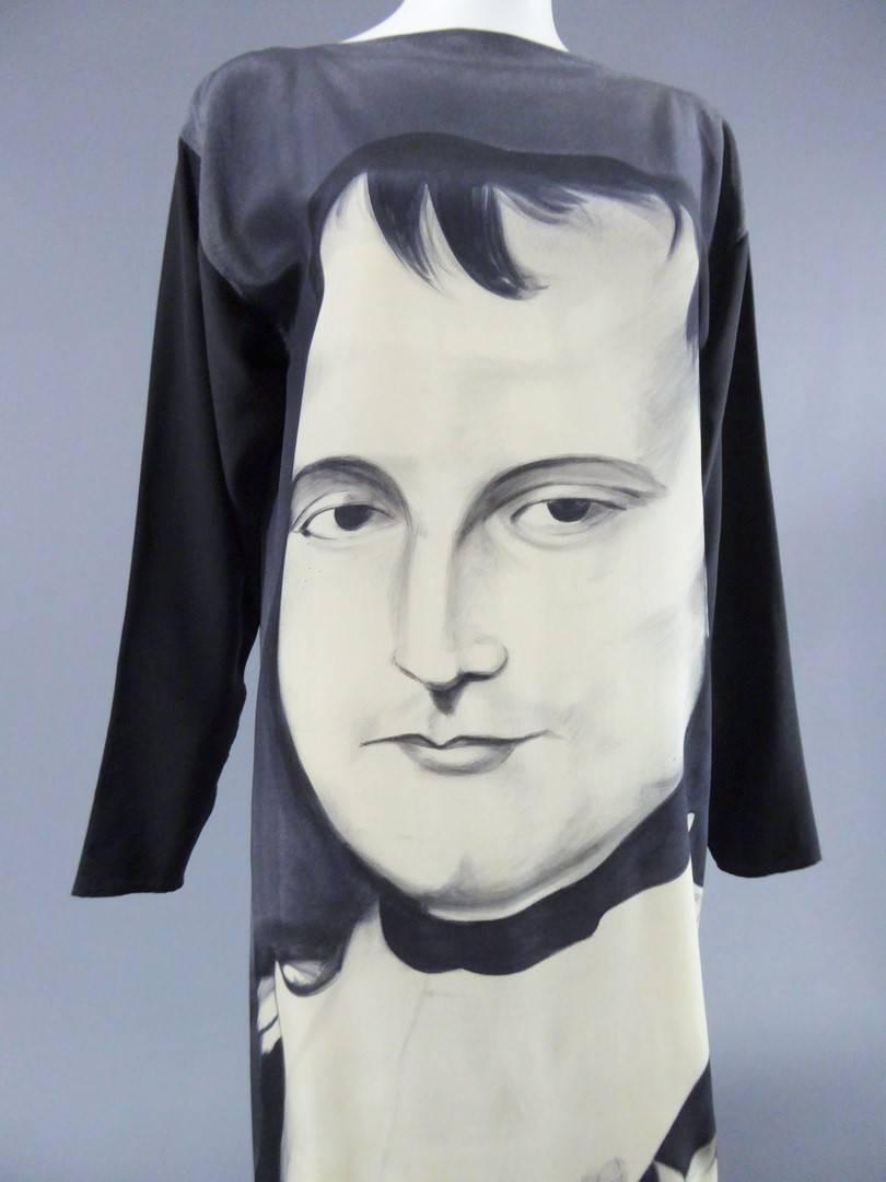 France

Autumn Winter 1983/1984

A painted portrait dress representing the Emperor Napoléon Bonaparte, from the 