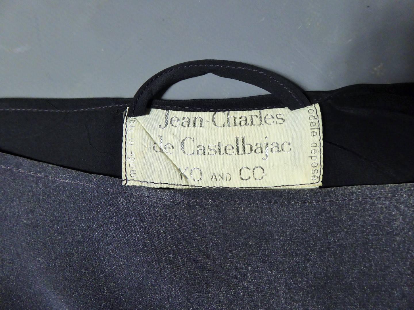 Gray A Jean-Charles de Castelbajac portrait dress 