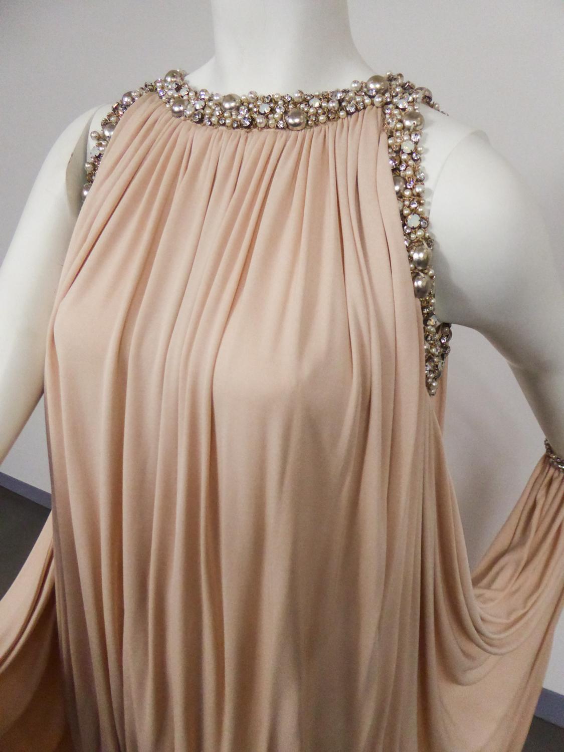 A Jean-Louis Scherrer  By Stéphane Rolland French Couture Set Fashion Show 2007 In Good Condition For Sale In Toulon, FR