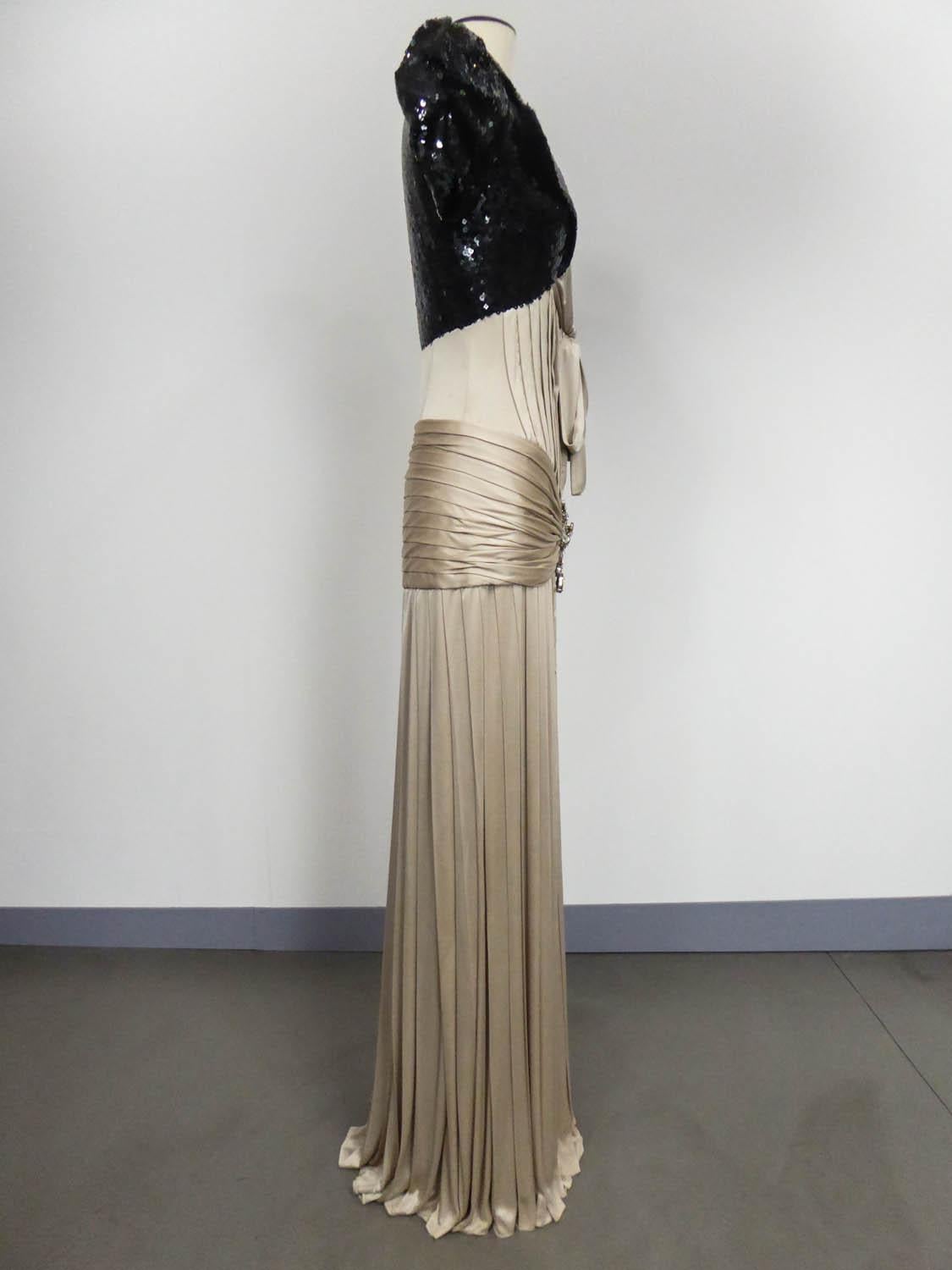A Jean-Louis Scherrer Fashion Show Dress by Stéphane Roland Collection Fall 2004 2