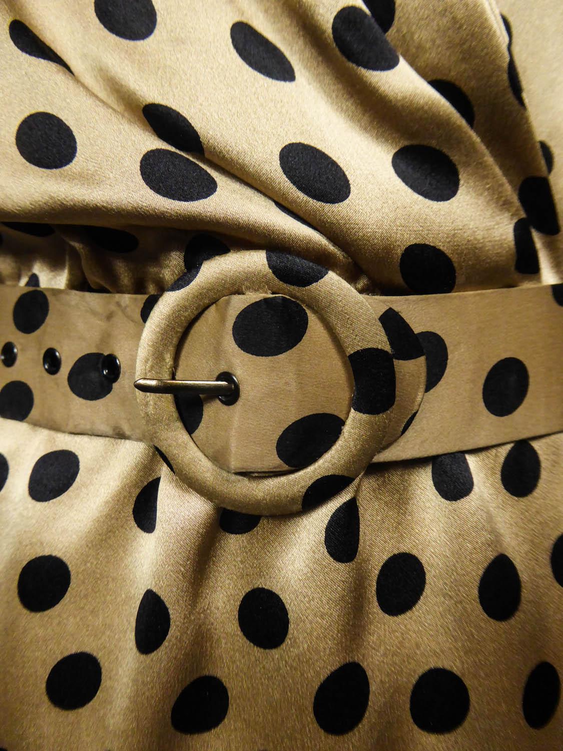 Women's A Jean Louis Scherrer French Couture Blouse Circa 1985 For Sale