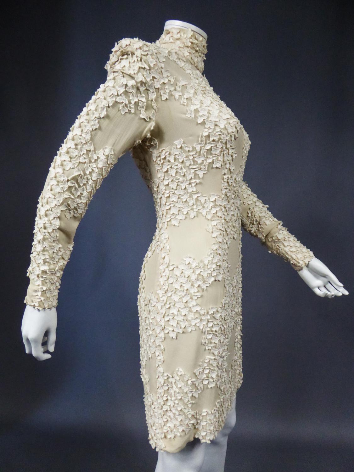 A Jean Patou Couture Mini Dress by Christian Lacroix Show 1986 For Sale 5