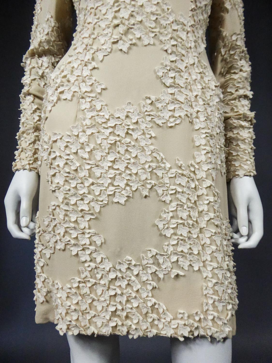 A Jean Patou Couture Mini Dress by Christian Lacroix Show 1986 In Good Condition For Sale In Toulon, FR