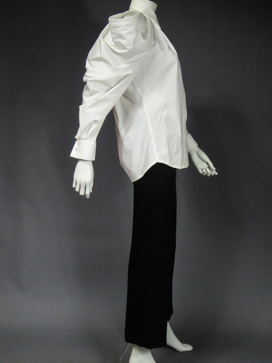 A Jean Paul Gaultier Couture Blouse and Pants Set Spring Summer Collection 2014 For Sale 6