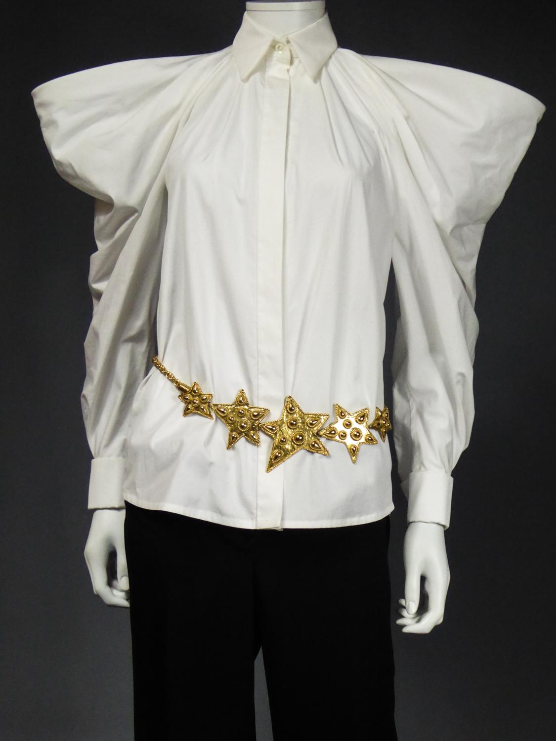 A Jean Paul Gaultier Couture Bluse und Hose Set Frühjahr-Sommer-Kollektion 2014 Damen im Angebot