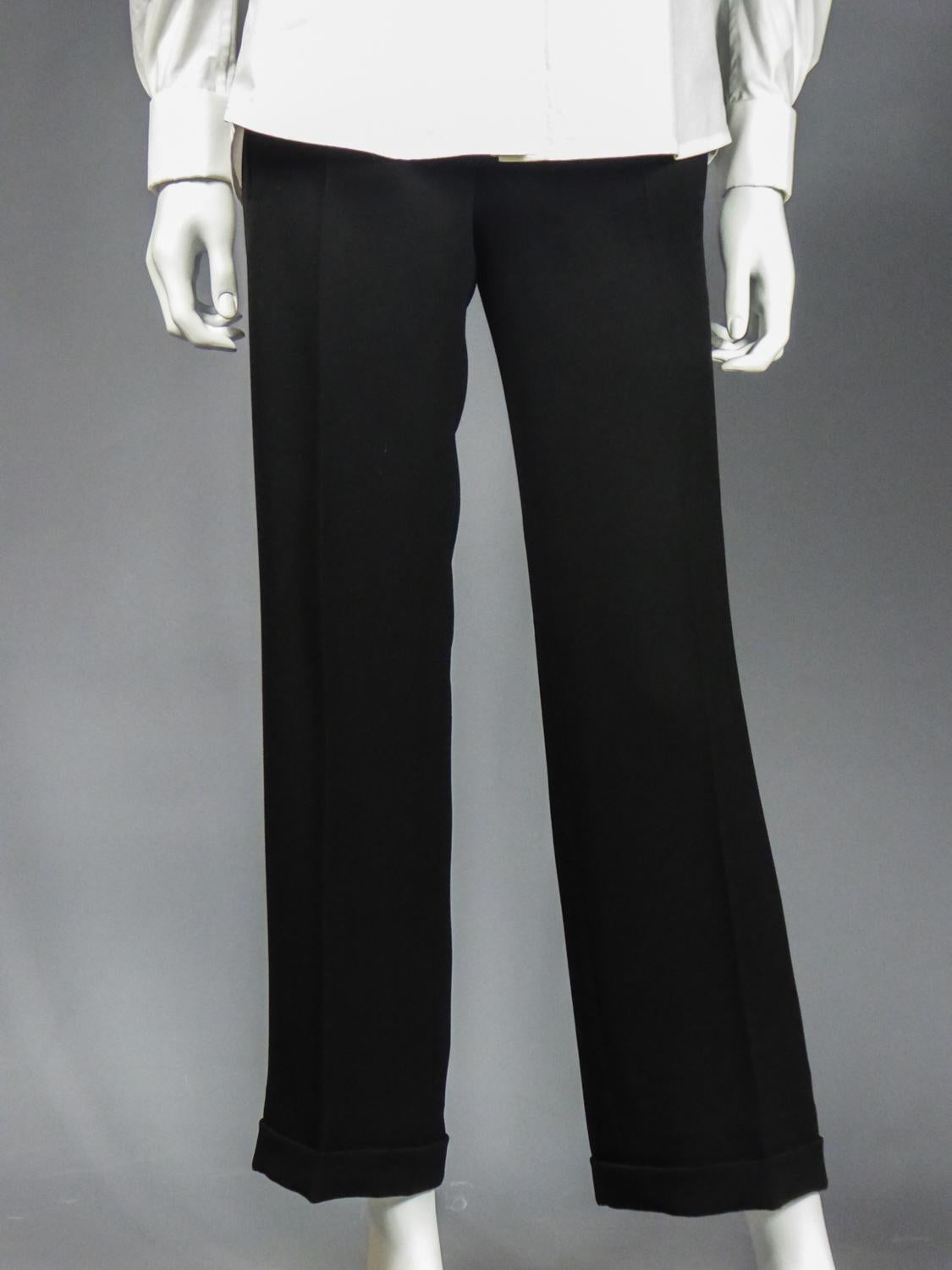 Women's A Jean Paul Gaultier Couture Blouse and Pants Set Spring Summer Collection 2014 For Sale