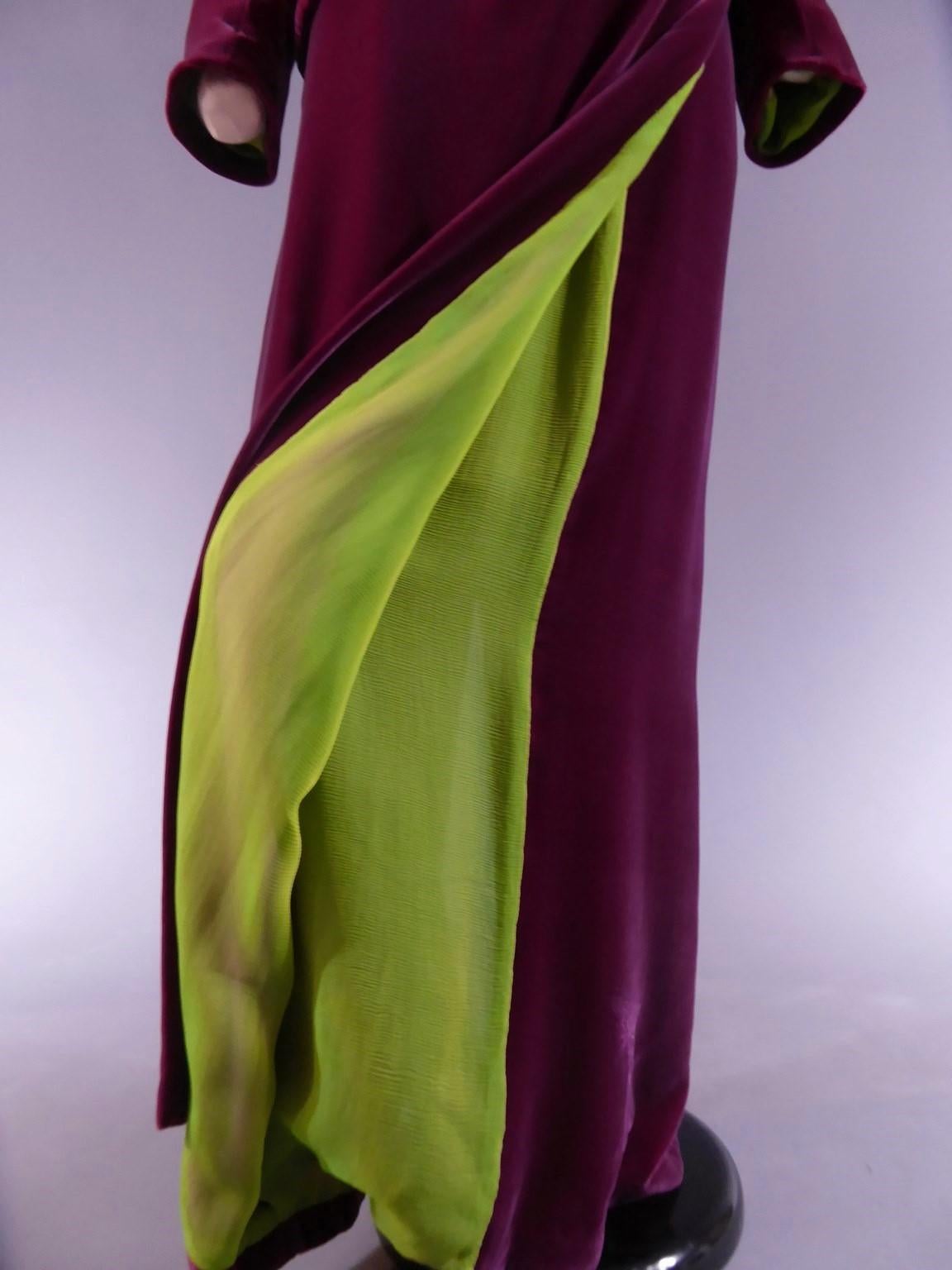 A Jean-Paul Gaultier Couture Velvet Set Belonging To Catherine Deneuve, 2004 10
