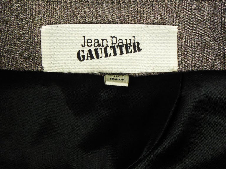  A Jean Paul Gaultier Zipped Jacket for Gibo Circa 2010 In Excellent Condition For Sale In Toulon, FR