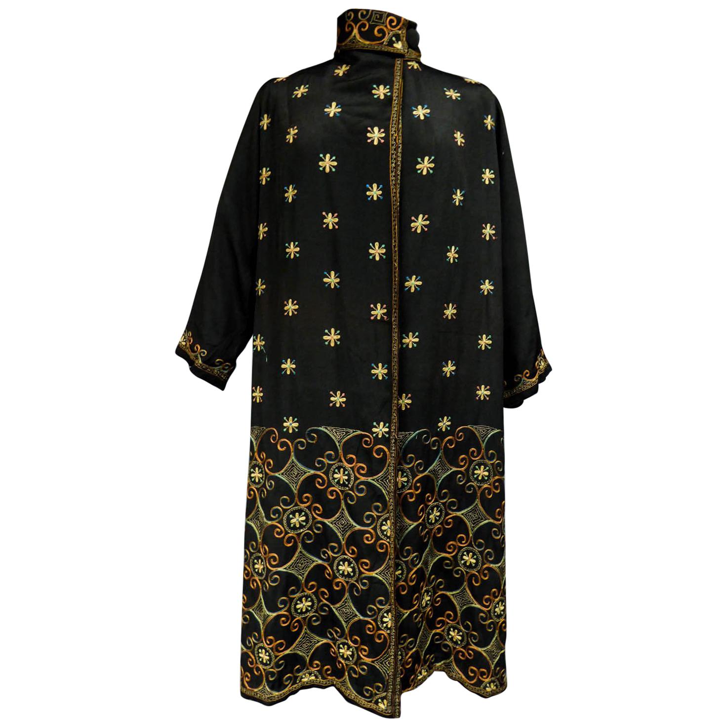 A Jean-Philippe Worth Evening Coat Numbered 22626 - Paris Circa 1915/1920