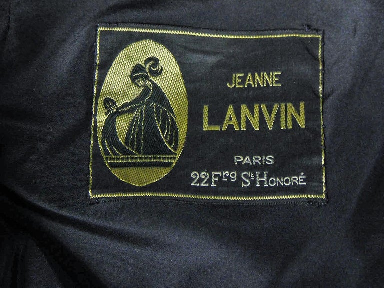 A Jeanne Lanvin Couture cocktail Dress, Circa 1965 For Sale 7