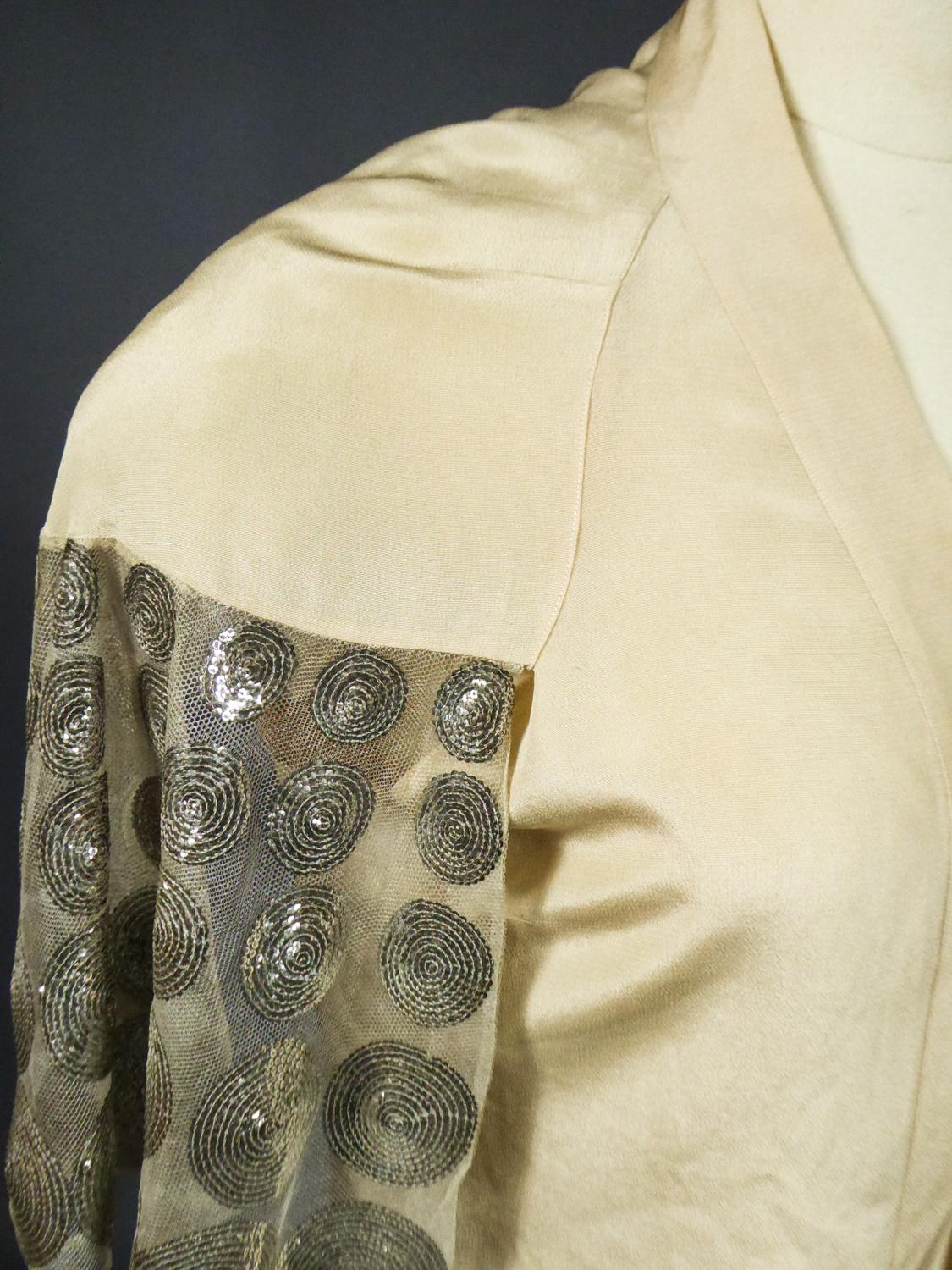 A Jeanne Lanvin Couture Evening Sequin embroidered Bolero Summer 1932 9