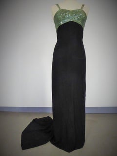 A Jeanne Lanvin Evening Dress numbered 90118 Summer Collection 1947