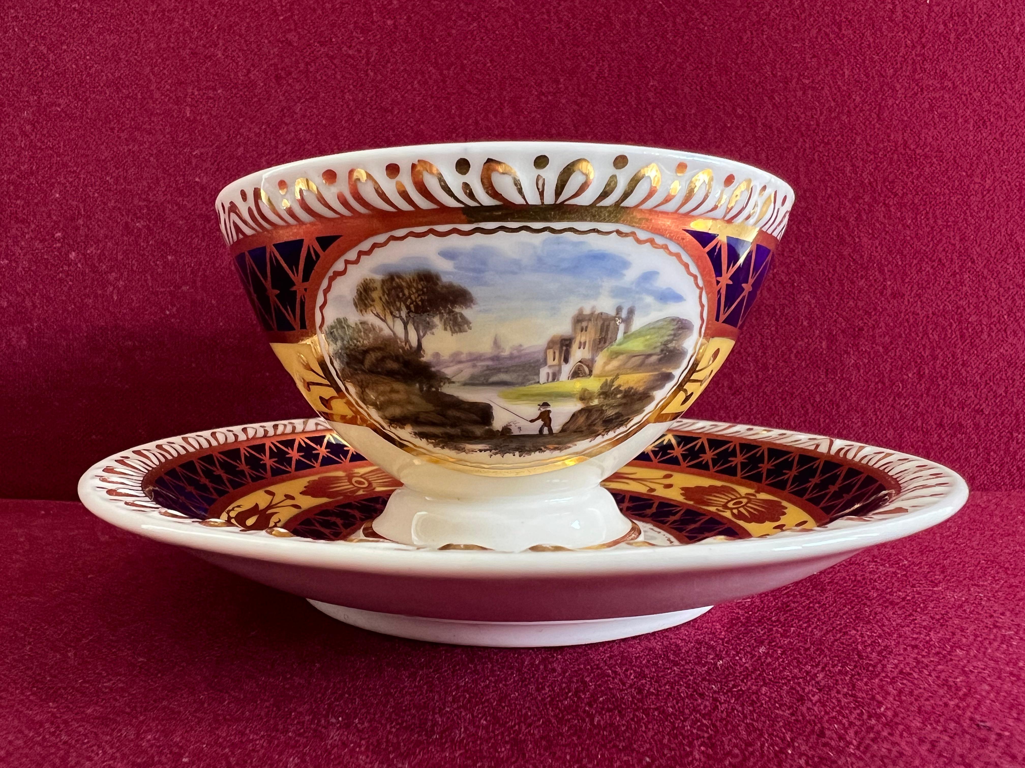 John & William Ridgway Porcelain Part Tea Service C.1825 5