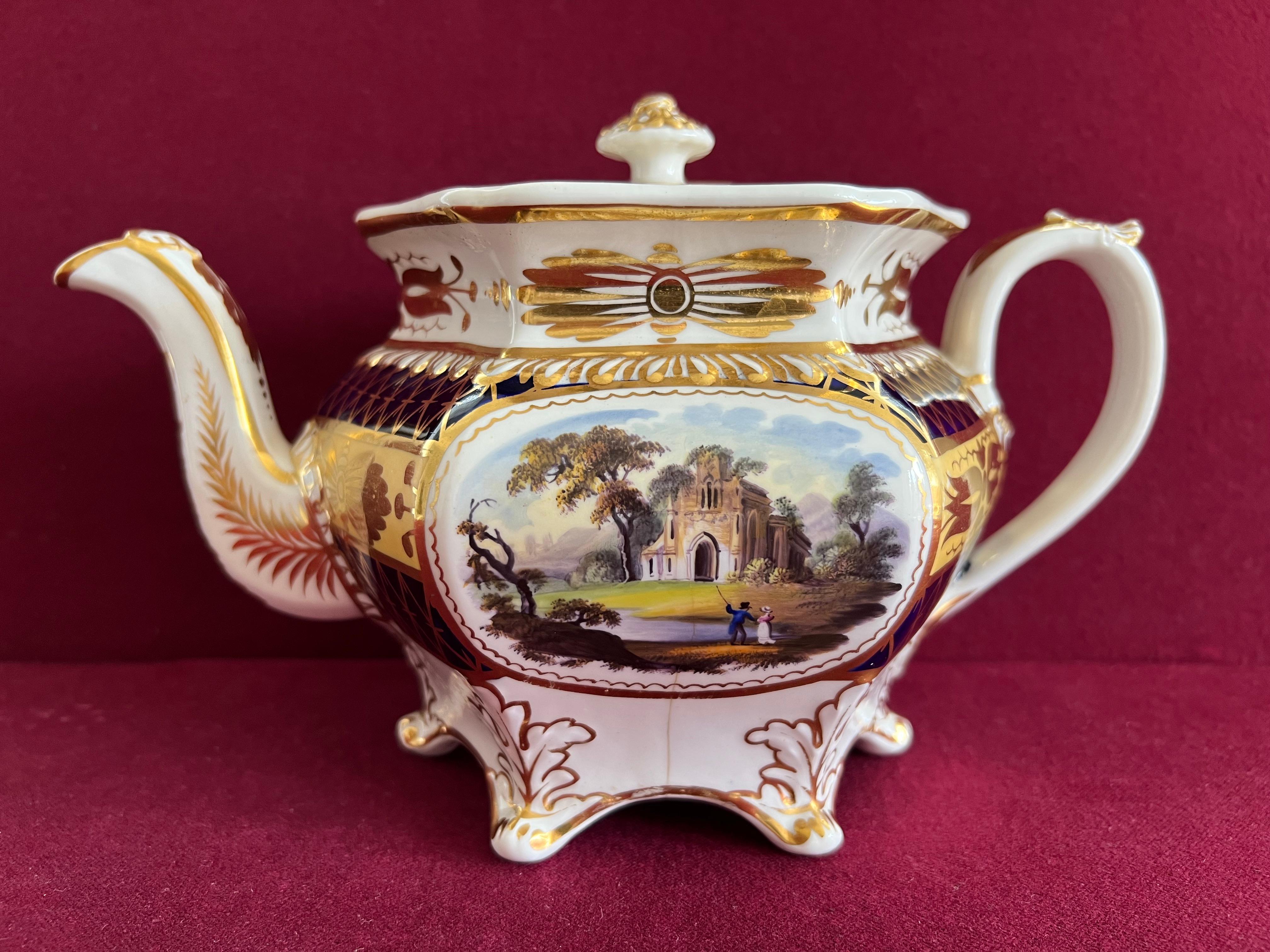 John & William Ridgway Porcelain Part Tea Service C.1825 15