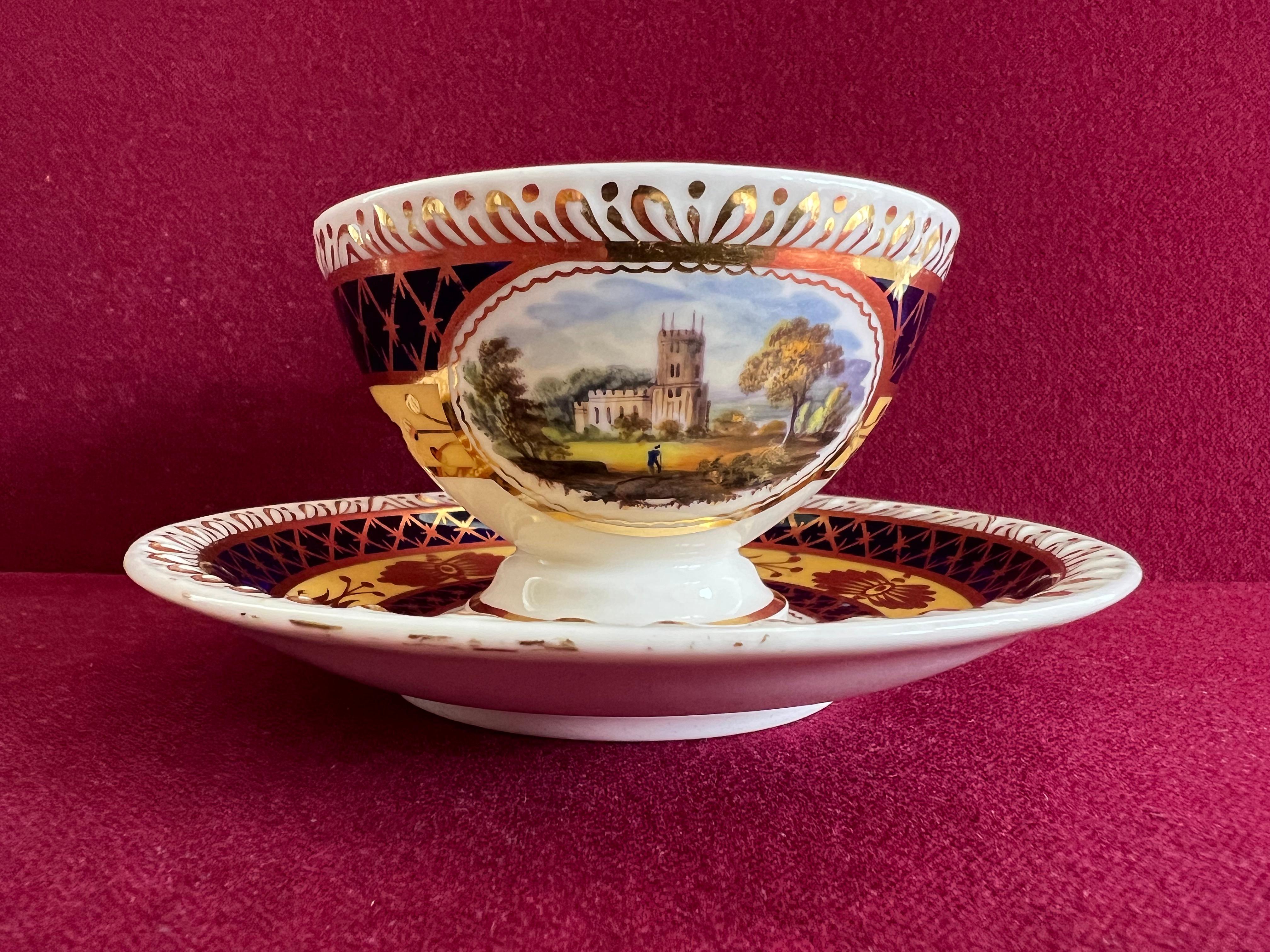John & William Ridgway Porcelain Part Tea Service C.1825 1
