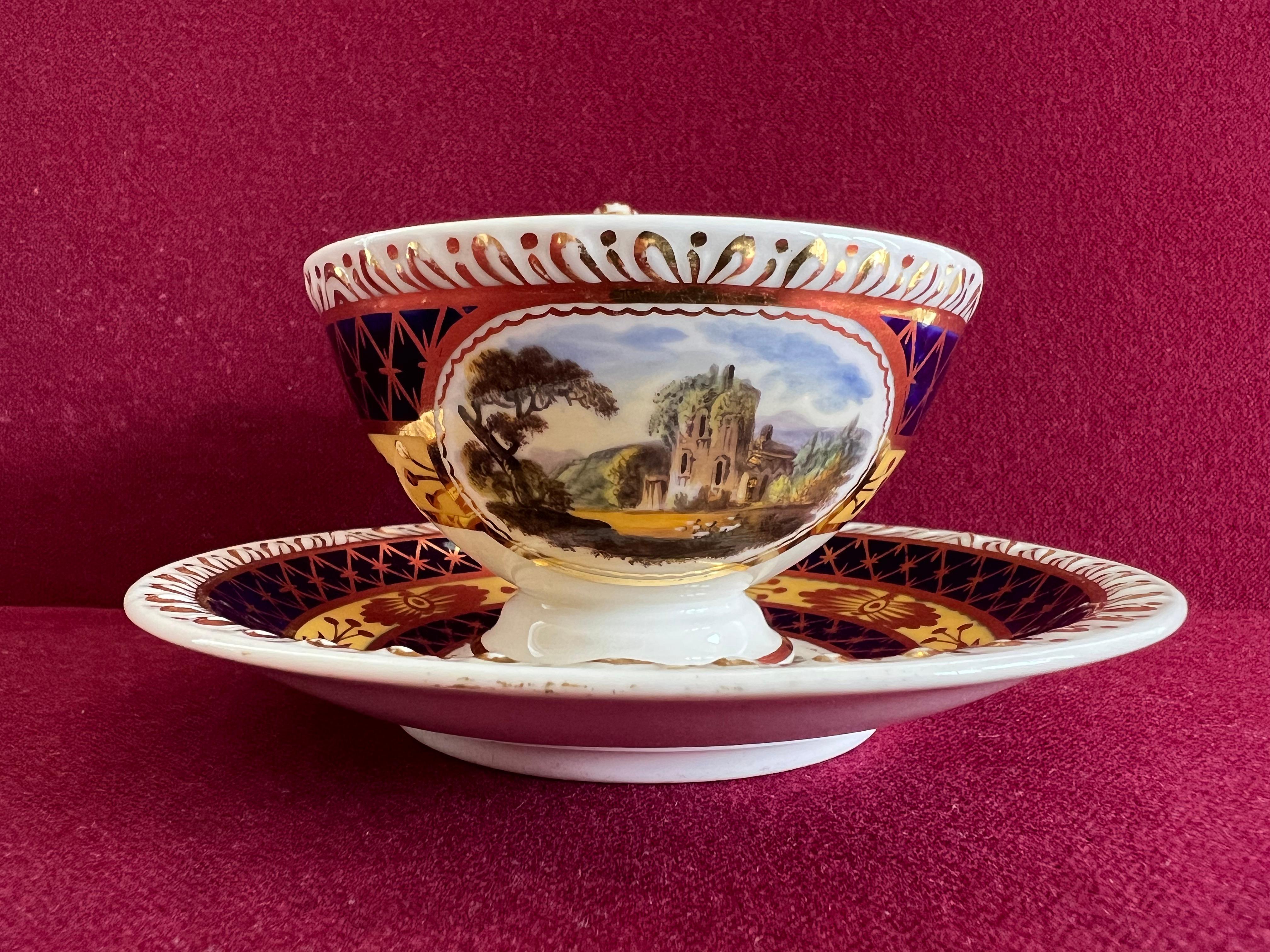 John & William Ridgway Porcelain Part Tea Service C.1825 3