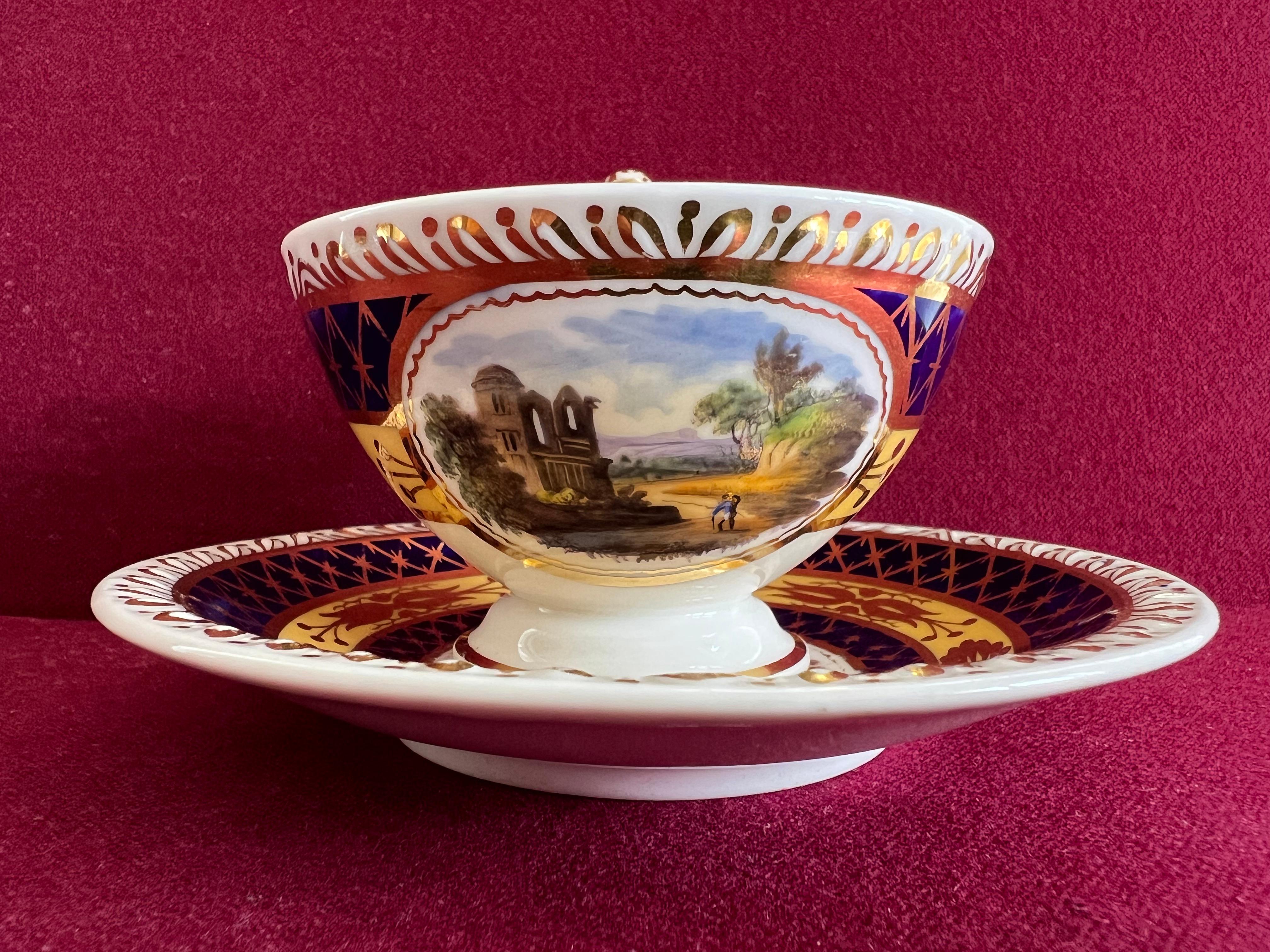 John & William Ridgway Porcelain Part Tea Service C.1825 4