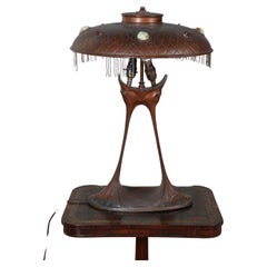 Jugendstil-Tischlampe
