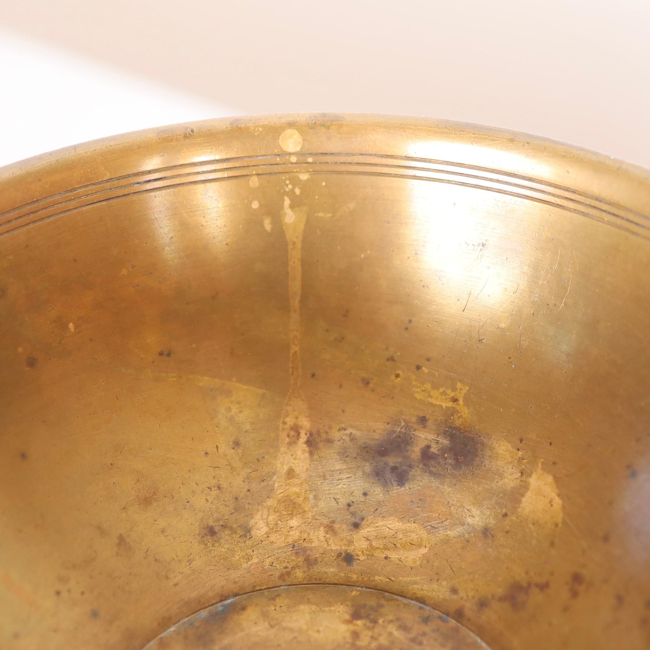 A Just Andersen bronze bowl, 1920s, Denmark For Sale 1