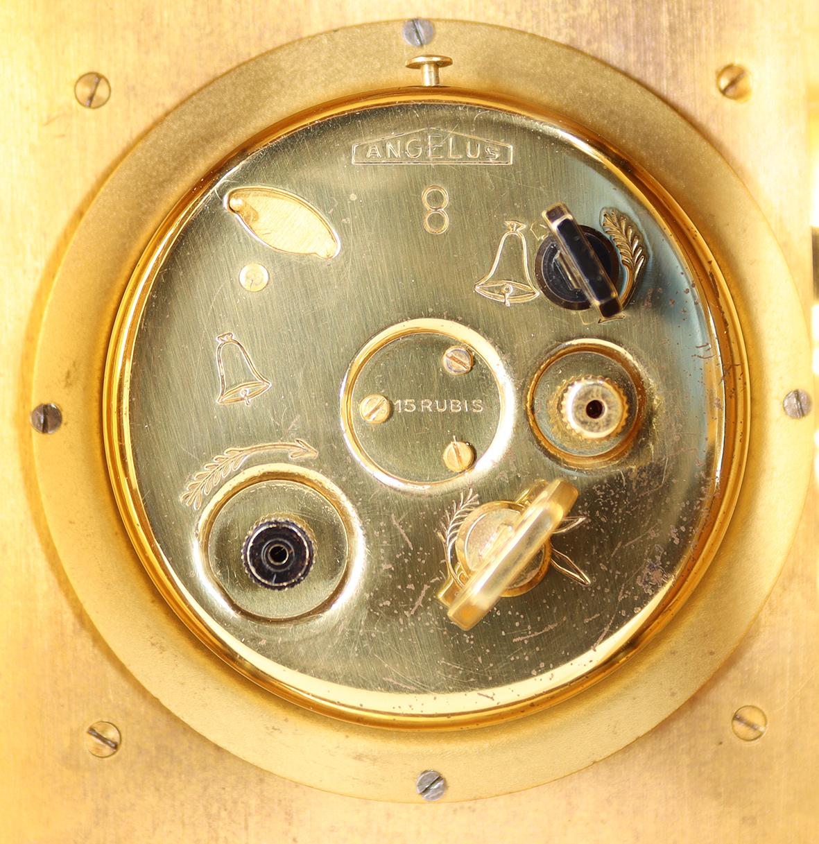 A 'Just' Book of Hours Clock In Good Condition For Sale In Amersham, GB