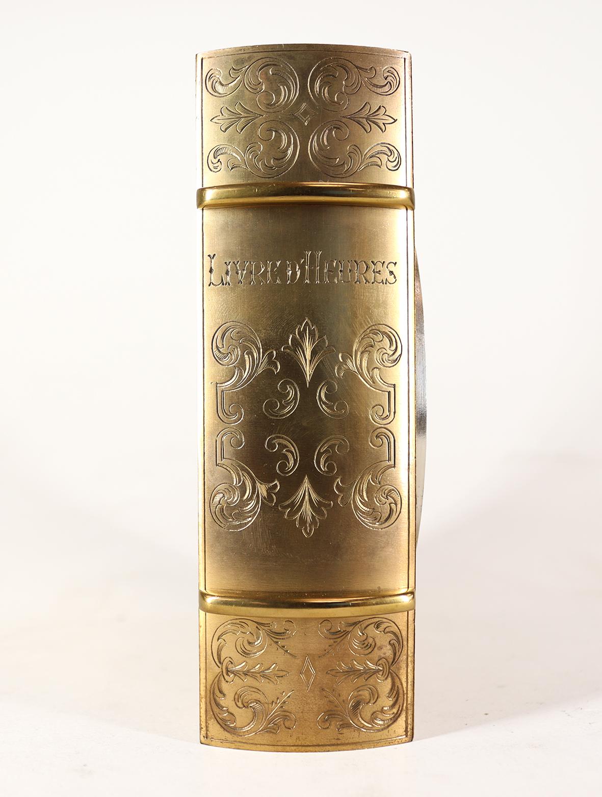 A 'Just' Book of Hours Clock For Sale 1
