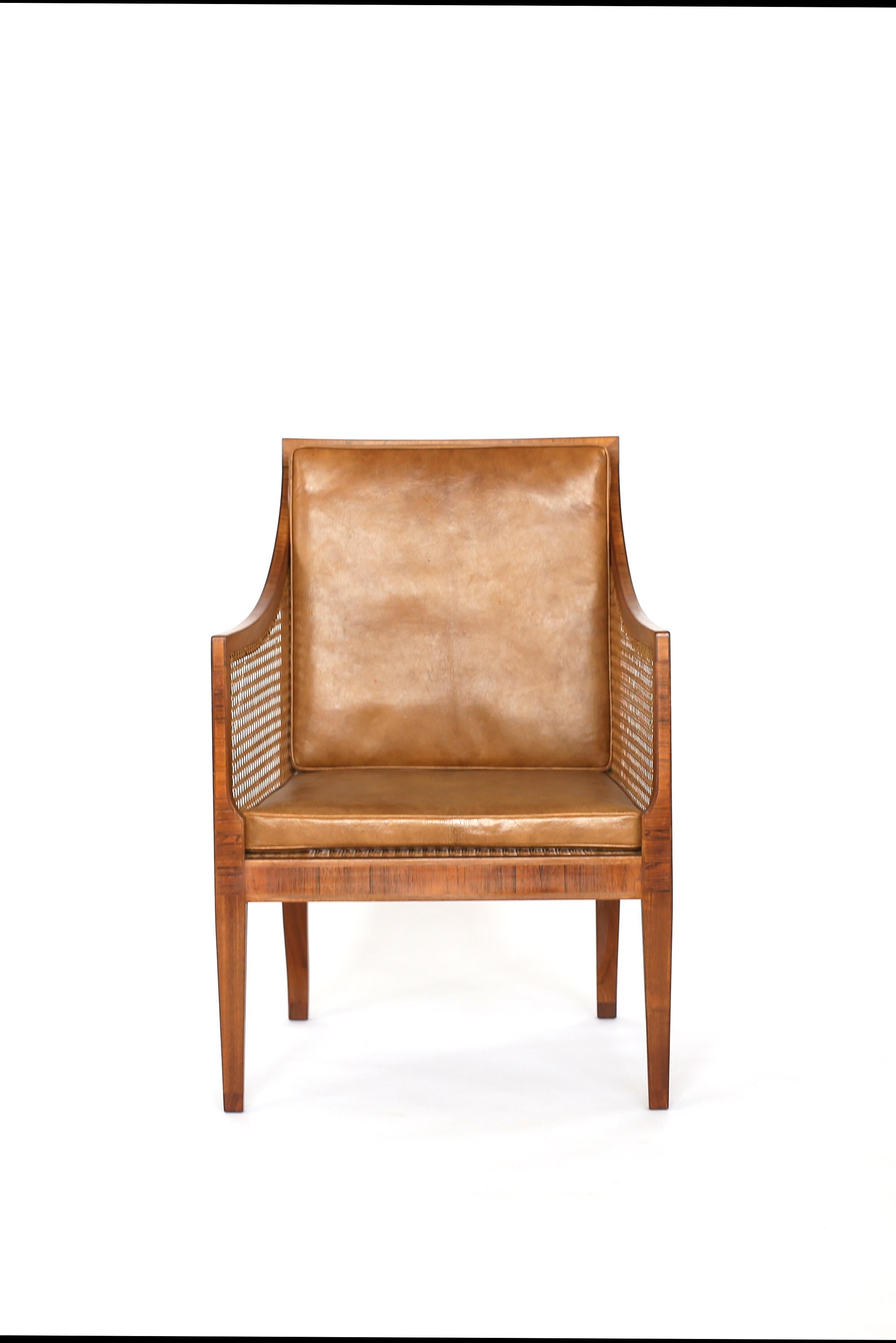 Scandinavian Modern A Kaare Klint Bergere, cabinetmaker Rud. Rasmussen, 1932 For Sale