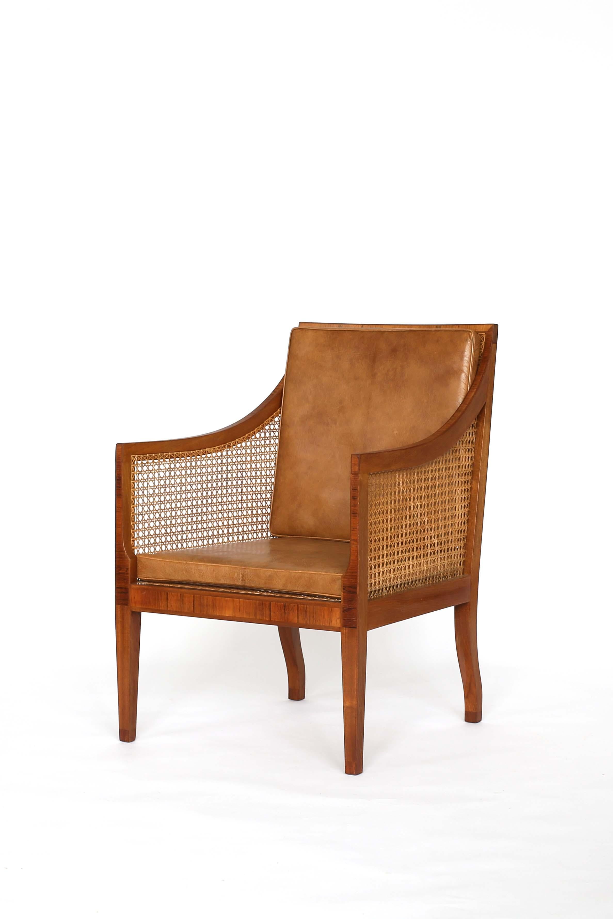 Mid-20th Century A Kaare Klint Bergere, cabinetmaker Rud. Rasmussen, 1932 For Sale