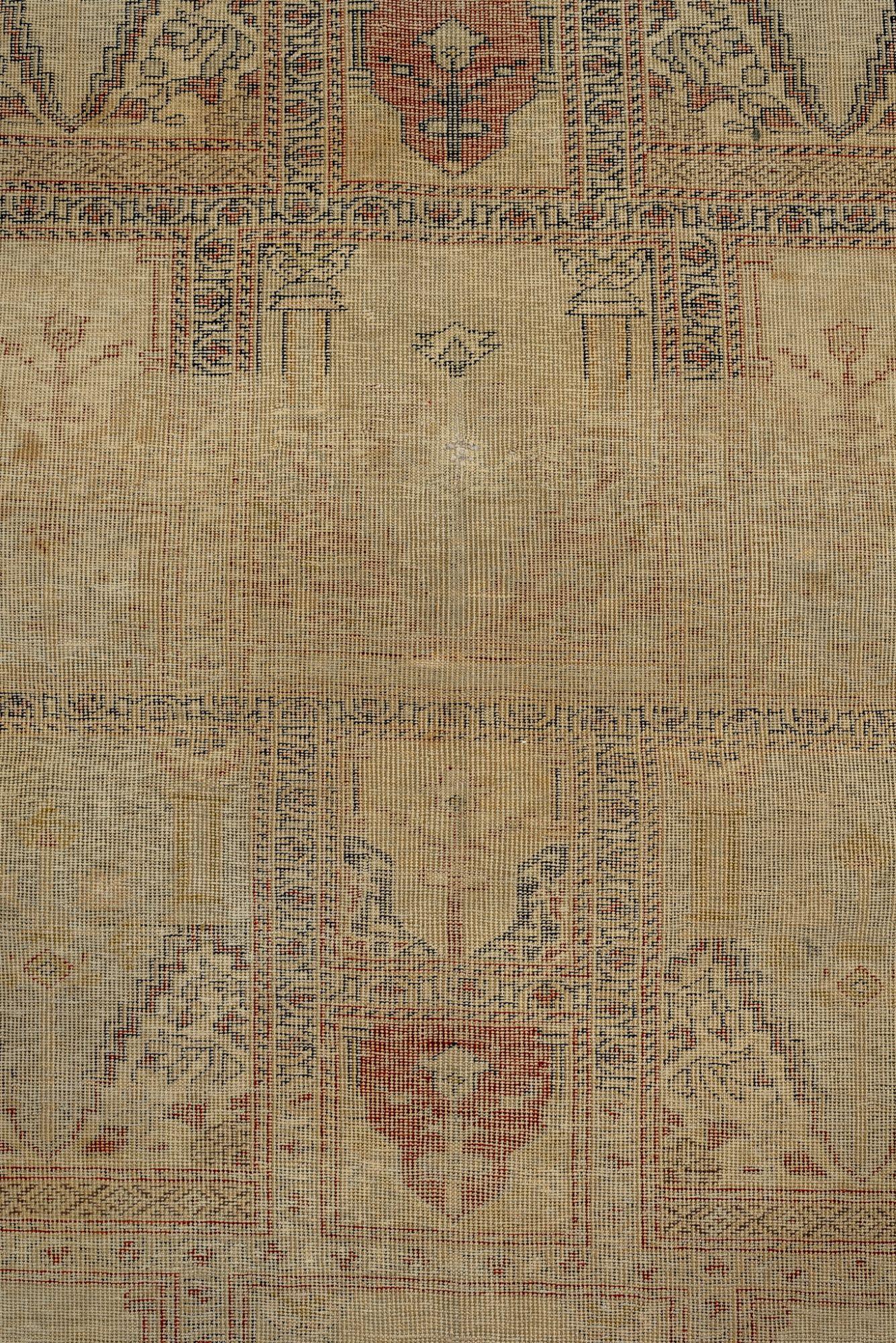 Hand-Knotted A Kaisary Rug circa 1900. For Sale
