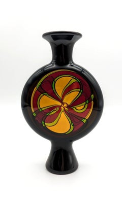 Un récipient à flamme "Kaleidoscope" de Kurt Wallstab de 1986