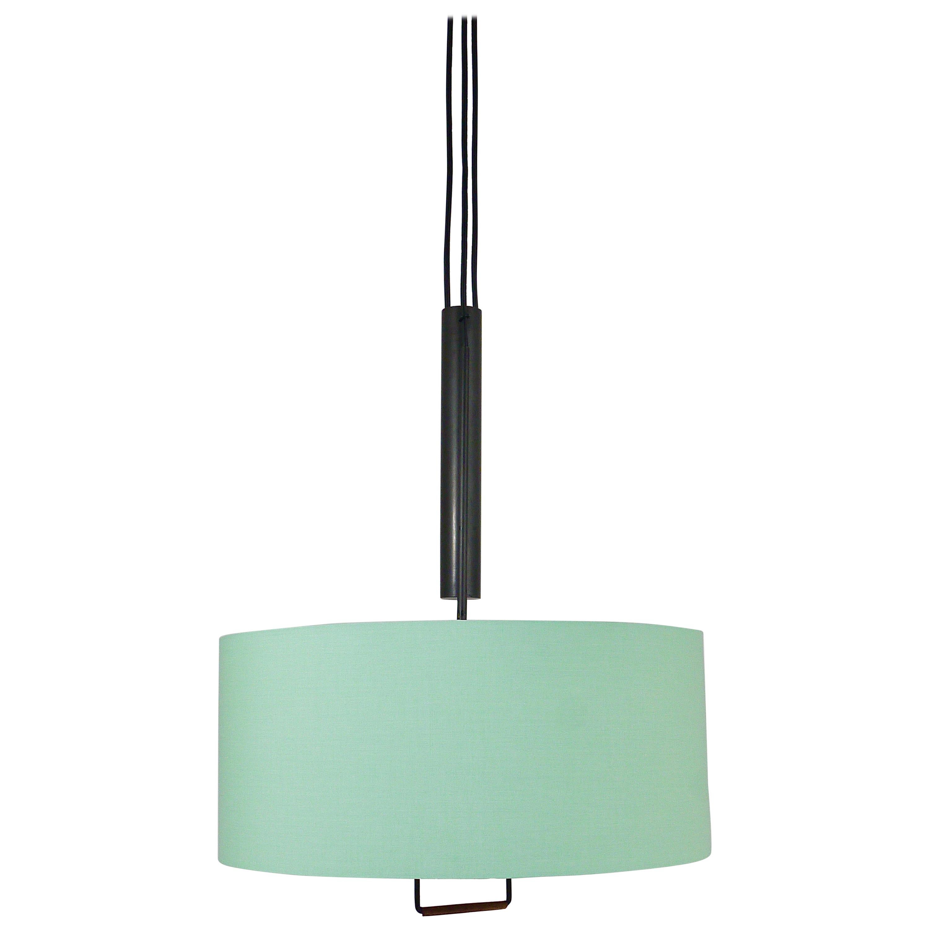 A Kalmar Midcentury Height-Adjustable Counterweight Pendant Lamp, Austria, 1950s For Sale