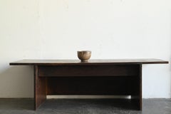 A Karatsu tea bowl made in the 18th century during the Edo period in Japan