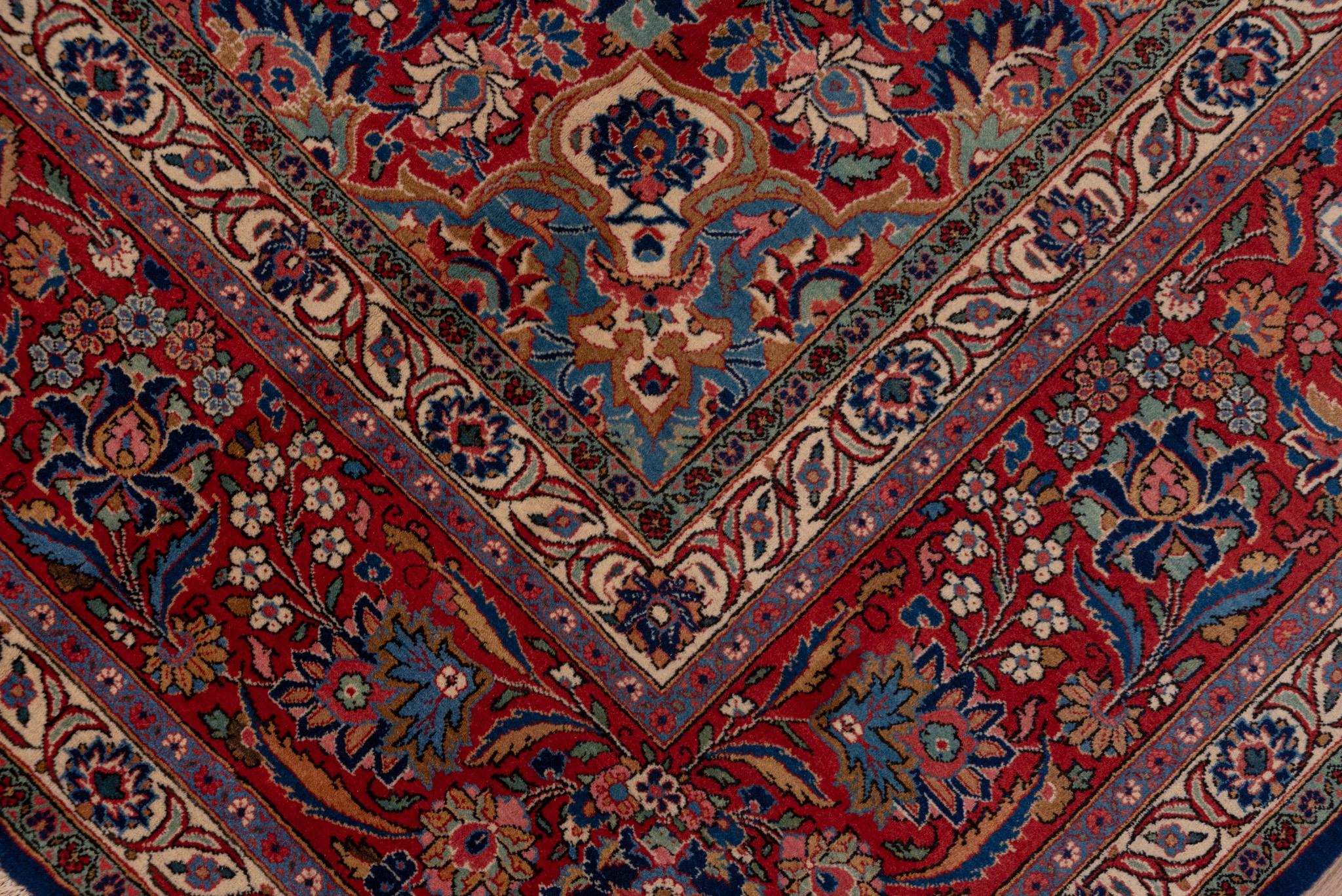Ein Kashan-Teppich um 1920. im Angebot 3