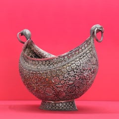 A Kashmir Silver Kashgul C.1890