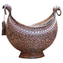 A Kashmir Silver Kashgul C.1890