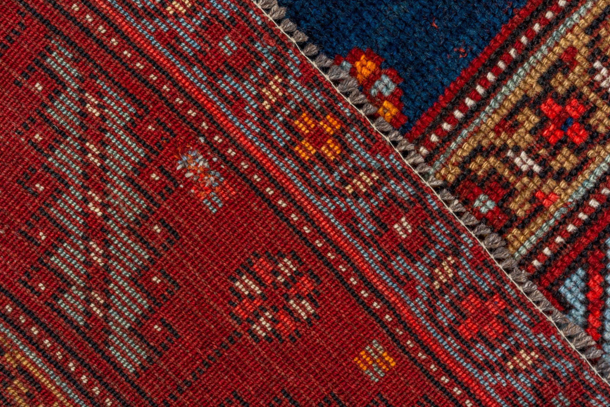 Wool A Kazak Rug circa 1920. For Sale