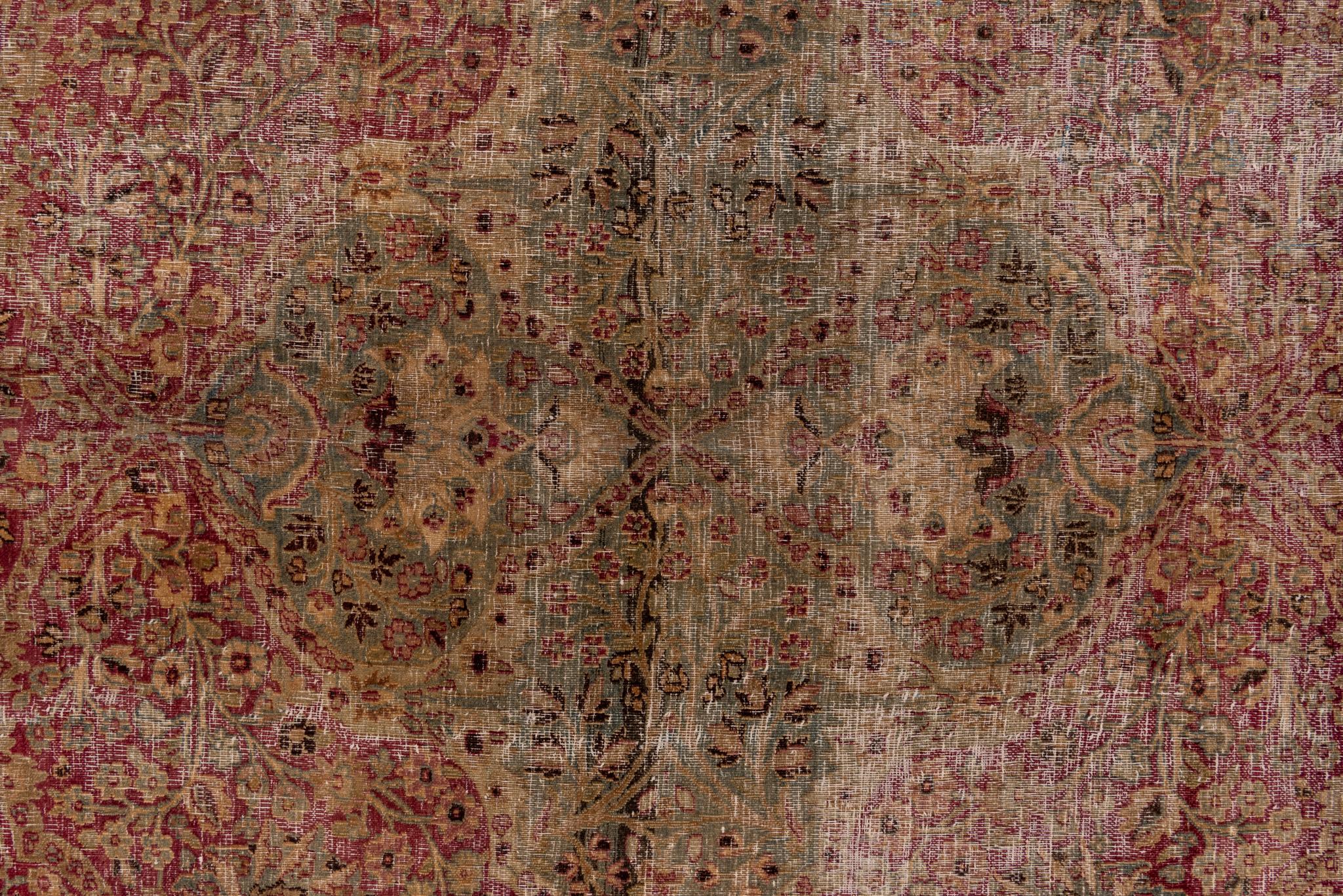 Hand-Knotted A Khorassan Rug circa 1920. For Sale