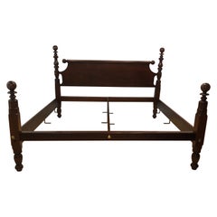 King Sized Four Poster Bed by Leonard's Sackonk Mass