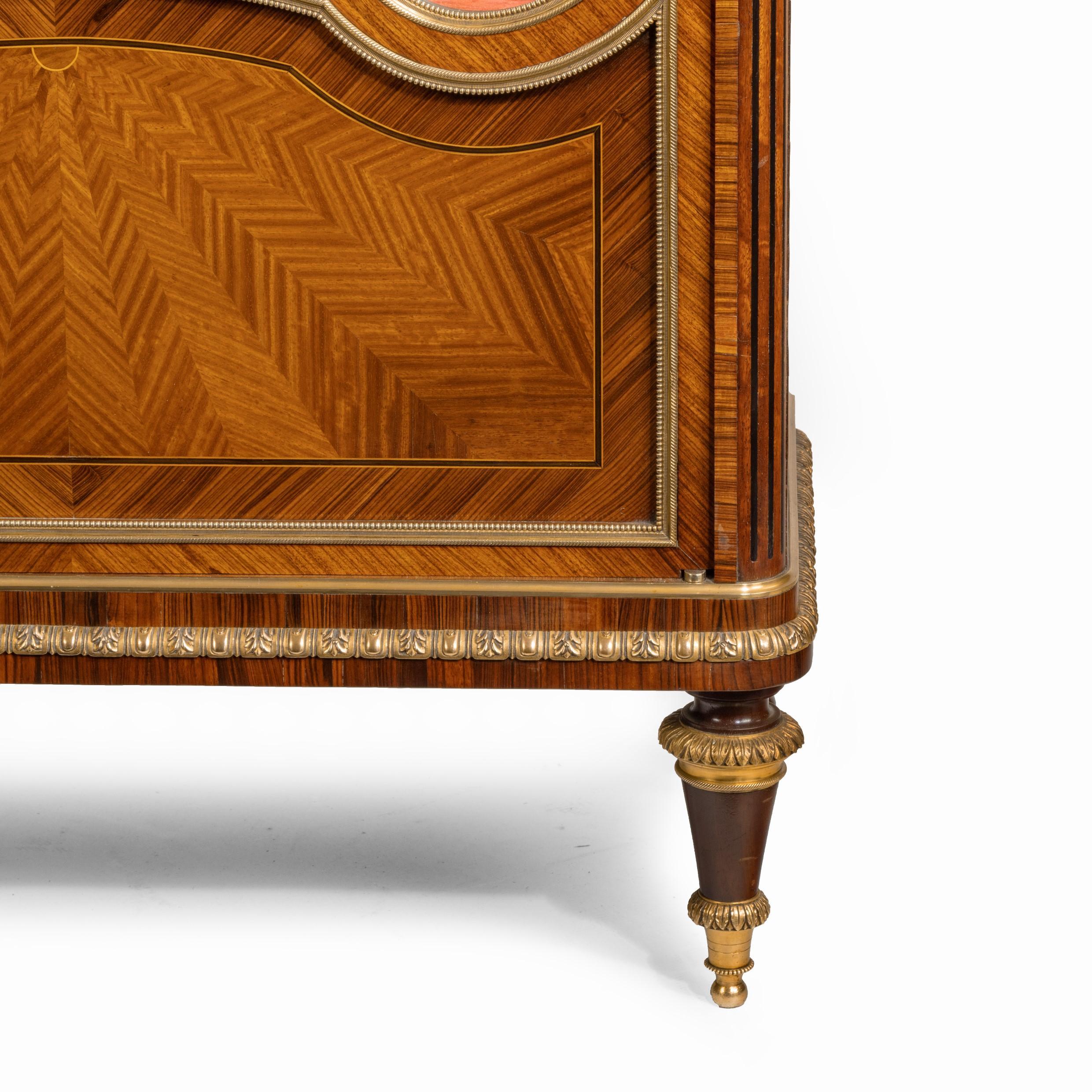 Kingwood Display Cabinet by Haentges Frères For Sale 3